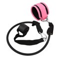 thumbnail image 2 of Juego de correas para el tobillo, doble anillo en D de metal, correa para el tobillo para ejercicios de piernas, glúteos y núcleo, juego rosa, 2 of 5