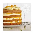 thumbnail image 3 of Juego de 2 rejillas redondas para enfriar pasteles - Rejilla para pasteles para un enfriamiento uniforme y rápido - Fácil liberación de pasteles 32,5*2,2 CM, 3 of 4