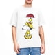 thumbnail image 3 of Camisetas de algodón para hombre, de Peanuts, Charlie Brown y Snoopy, clásicas, de verano, de manga corta, con cuello redondo, diseño de moda, 3 of 5