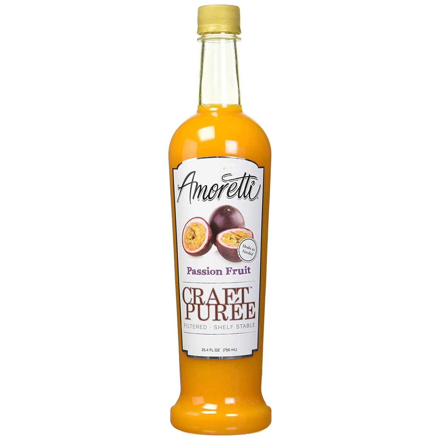 Photo 1 of Amoretti Craft Puree, Passion Fruit, 750ml, 25.4 Fluid Ounce