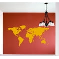 thumbnail image 4 of World Map Wall Art Earth Atlas Decal Sticker, 4 of 4