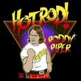 thumbnail image 2 of Women's WWE Hot Rod Roddy Piper Graphic Tee Black 2X Large, 2 of 4