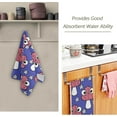 thumbnail image 3 of Cartoon Autumn Mushroom Hand Towels, Cute Kitchen Towel Ultra Soft and Absorbent,Decorative Fingertip Face Towel for Bathroom Hotel, 2 PCS, 28.3"x 14.4", 3 of 6
