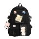 thumbnail image 1 of Bolsa de libros para estudiantes de secundaria Bolsa de hombros linda de gran capacidad Irfora Mochila, 1 of 6