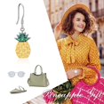 thumbnail image 6 of Origami Pineapple Earrings for Women Sterling Silver Pineapple Dangle Earrings Jewelry Gifts, 6 of 6