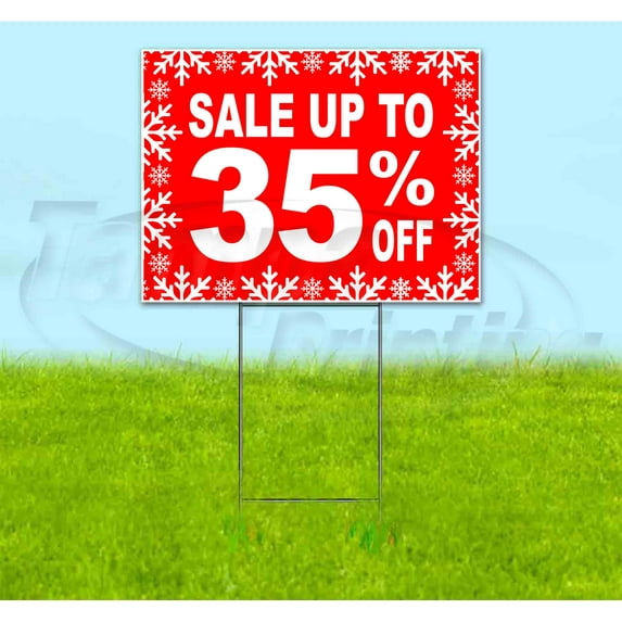 Sale Up To 35% Off (18" x 24") Yard Sign, Includes Metal Step Stake