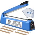 thumbnail image 1 of Sellador de Bolsas de Pl&aacute;stico, M&aacute;quina Selladora por Impulso Manual 12 Pulgadas, Quick Heat Sealer Maquina Sellador T&eacute;rmico de Bolsas de PE y PP(30 CM), 1 of 7