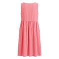 thumbnail image 6 of NTACZA Women's Dresses Cotton Linen Sleeveless A-line with Pockets Casual Midi, 6 of 9