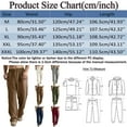 thumbnail image 3 of XAOWF Men'S Linen Casual Pants Breathable Solid Color Oversized Loose Fit Slacks With Multiple Pockets 2025 Relaxed Fit Trendy Trousers, 3 of 7