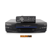 Pre-Owned Panasonic PVV4540 4-Head Hi-Fi VCR - w/ Original Remote, Manual, A/V Cables & HDMI Converter