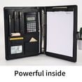 thumbnail image 6 of Jesscasday Conference Folder with Clipboard Document Organizers 4 Rings Clipboard Folder, 6 of 15