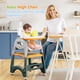 thumbnail image 3 of Trona para bebé 5 en 1, trona convertible para bebés y niños pequeños, juego de sillas y taburetes para niños, asiento elevador para comedor infantil, mesa de aprendizaje para niños, mesa de bloques d, 3 of 8