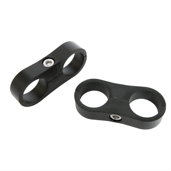 Russell 654333 Hose Separator (2) -12AN (3/4 ) Ports Black Anodized Finish 1/Pkg