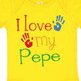 thumbnail image 4 of Inktastic Pepe Grandkids Handprints Boys or Girls Baby Bodysuit, 4 of 5