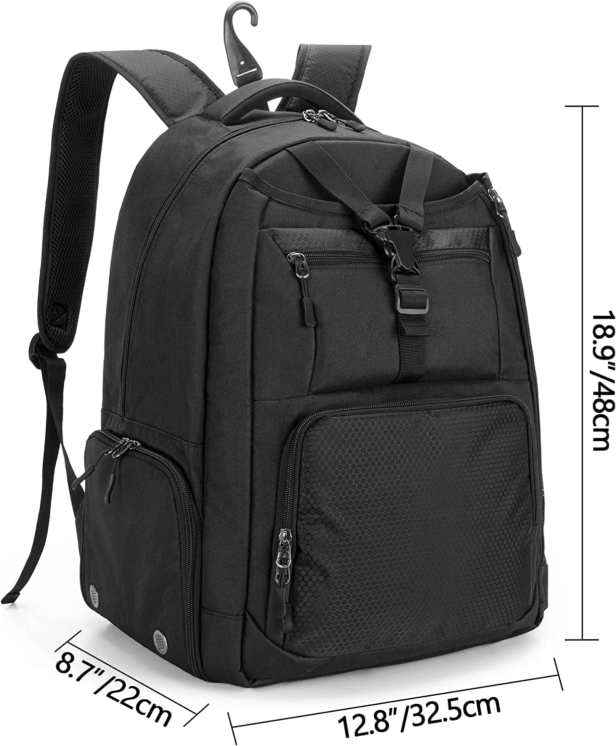 Tennis Bag for Men/Women to Hold 2 Rackets, Tennis Backpack with Separate Shoe Space for Tennis Sport