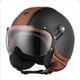 thumbnail image 3 of Cascos de moto retro vintage Casco de moto abierto de media cara Cascos de moto 3/4 Casco de seguridad para scooter Casque Ksak, 3 of 5