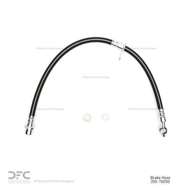 Manguera De Línea De Freno Delantera Izquierda Dynamic Friction Company 350-76050