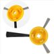 thumbnail image 5 of Paquete de 16 Piezas de Repuesto de Cepillos Laterales Compatibles con ION Robot R75 RV700 RV720 RV750 RV750C RV755 Aspiradora, 5 of 7