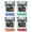 Multicolor (4-Pack), variant on Portland Oregon Vintage Design Souvenir 2 oz Square Shot Glass – Red