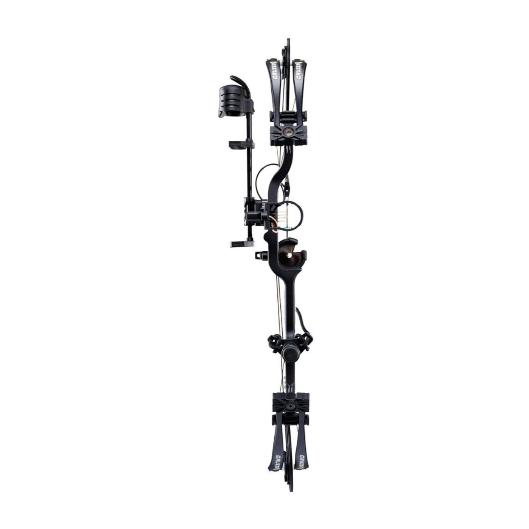 Bear Archery Cruzer G4 RTH Right-Handed Ready to Hunt 315FPS Compound Bow with 10 to 70lb Draw Weight (Shadow)