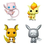 Funko Games: POP! Pokemon Collectors Set 3 - Ponyta, Raichu, Mew, Pikachu