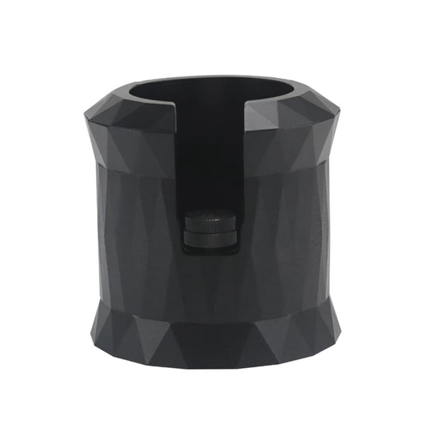 Bearachild Soporte de temperatura de café aleación de aluminio 63mm/24,76 pulgadas diámetro del agujero manija de la máquina de café soporte de Base de Juegos de servir café y té negro Bearachild HA027447-02