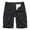 Black, variant on HCNTES Mens Casual Shorts Elastic Waist Drawstring Summer Beach Golf Shorts with Pockets(Dark Gray,32)