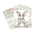 thumbnail image 7 of Darzheoy 40 Pack Easter Paper Napkin Floral Rabbit Disposable Luncheon Napkins Spring Dessert Dinner Hand Napkin for Birthday Baby Shower, 7 of 7