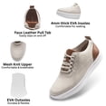 thumbnail image 2 of Alpine Swiss Brad Men's Lightweight Dress Sneakers – Breathable Mesh Oxford Shoes for Business Casual & Everyday Comfort with Cushioned Sole, 2 of 7