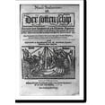 thumbnail image 2 of Historic Framed Print, [Title page of Sebastian Brant's Ship of Fools" with woodcut illustration of crowded ship: Nauis stultorum]", 17-7/8" x 21-7/8", 2 of 9