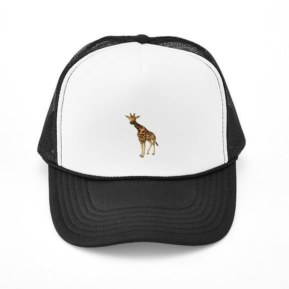 CafePress - The Giraffe - Adjustable Unisex Printed Trucker Hat with Mesh Back
