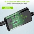 thumbnail image 3 of Enlace conversor de audio analógico a digital para 3,5 mm a SPDIF, 3 of 9