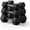 105 lb Set (Pair of 12.5, 17.5, 22.5 lb), variant on ROALW HEX Dumbbell Set 150lb, Rubber Encased Home Gym Dumbbells, Exercise & Fitness Weights Dumbbells for Women & Men, Hand Weight for Strength Training