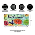 thumbnail image 2 of Evergreen Bright Florals Sassafras Indoor Outdoor Switch Doormat 1'10"x10" Multicolored, 2 of 4