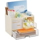 thumbnail image 1 of Organizador de Escritorio Marbrasse 20x14x15 cm con 3 Cajones Beige, 1 of 7