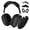 Black, variant on [4 in 1] Silicone Case Cover for AirPods Max Headphones,Clear Soft TPU Ear Cups Cover/Ear Pad Case Cover/Headband Cover for AirPods Max (2024/2020),Transparent Accessories for AirPod Max (USB-C)