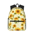 thumbnail image 1 of Fotbe European-style Pattern Sunflower Mochila Ligera Casual para Laptop para Hombres y Mujeres, Mochila Impermeable de Uso Diario, Mochila para Universidad, 1 of 6