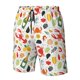 thumbnail image 4 of Fotbe Crabs Shrimps Trajes de Baño Estampados para Hombre, Shorts de Verano de Secado Rápido, Ropa de Playa, Bañadores-XX-Large, 4 of 6