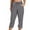 #Gray, variant on DPTALR Women's Comfortable Casual Work Pants with Pocket,Drawstring,Gray,Size S