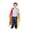 Gold/Red, variant on Costume Agent Superhero Reversible Child Costume Cape, 32" Blue