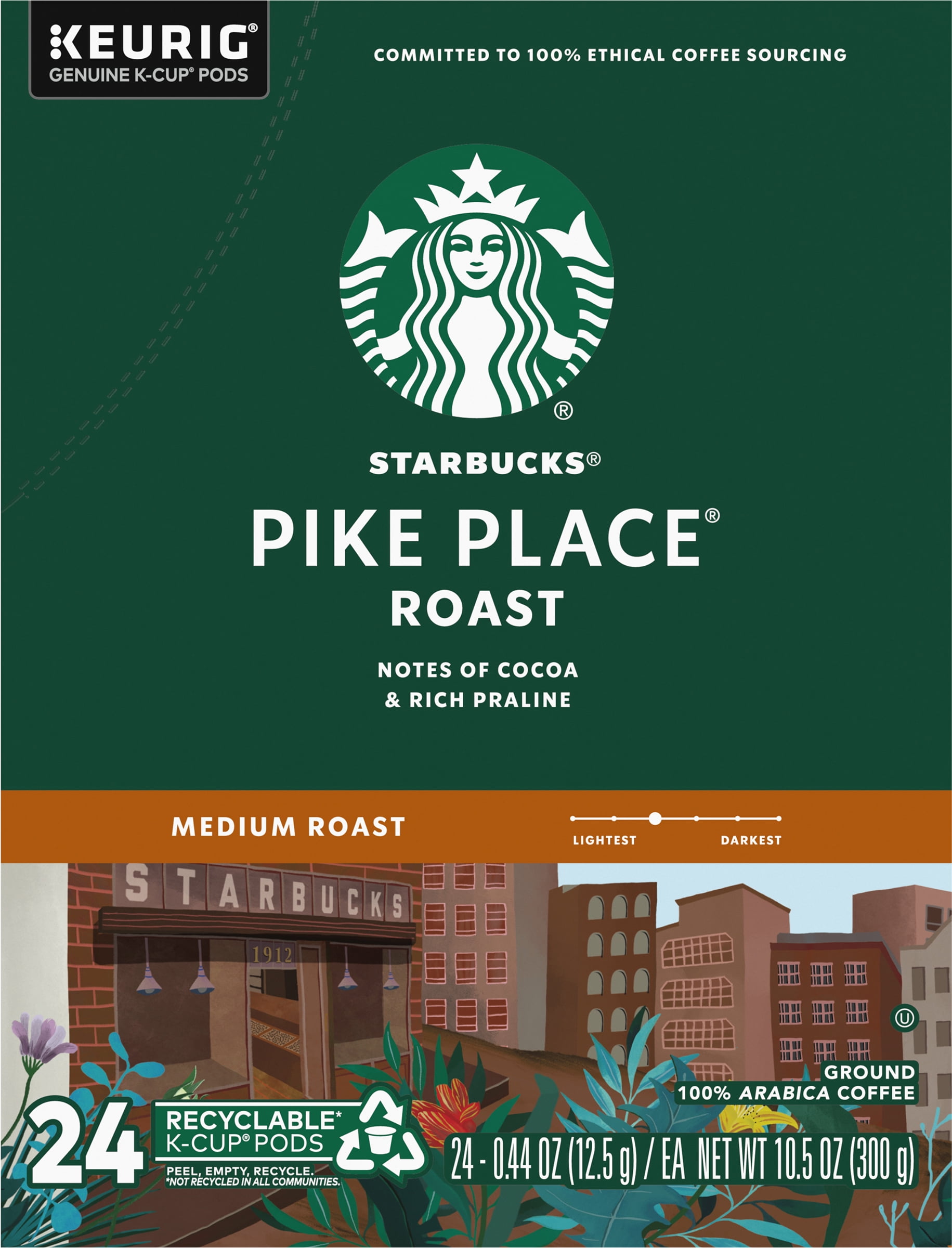 Starbucks K-Cup Pike Place Roast Coffee