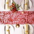 thumbnail image 6 of Table Runner,Sparkly Hot Gold Foil Mesh Table Runner Roll Glitter Metallic Gauze Table Runner Bouquet Strap Decorations for Holiday Party Wedding Birthday Decorations 11x354 inch, 6 of 7