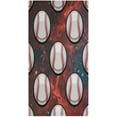 thumbnail image 7 of Dreamtimes Red Nebula Galaxy Space Baseball Balls 2 pcs Hand Towels Set, Soft Lightweight Highly Absorbent Towel for Bathroom Toilet Kitchen Beach 28.3x14.4in, 7 of 7