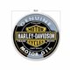 thumbnail image 1 of 1Pcs Pegatinas De Aluminio 3D Emblema Harley-Davidson LOGO compatible Motocicleta Pegatina Escape Moto Silenciador Para Dyna Street Bob Rider XL 883 Electra Glide Road King huangjie unisex, 1 of 2