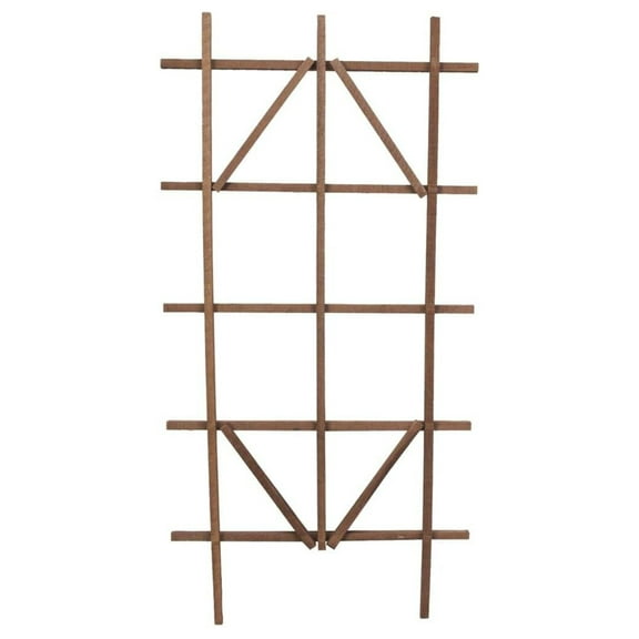 83738 Wooden Ladder Trellis, " Tall, Brown
