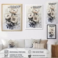 thumbnail image 4 of Designart "Serene White Tulip Ensemble III" Tulips Floater Framed Canvas Art Print, 4 of 5