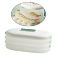 thumbnail image 4 of Contenedor de alimentos para congelador con asa, ideal para bocadillos, bolas de masa hervida y cereales, ahorra espacio. verde, 4 of 9