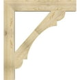 thumbnail image 3 of Ekena Millwork 6"W x 40"D x 44"H Olympic Block Rough Sawn Bracket, Douglas Fir, 3 of 4