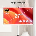 thumbnail image 4 of Easy-Goes Tech 27-Inch 1080p-Portable Touch-Screen-Monitor TV, Built-in 8GB RAM + 128GB Storage, Android OS, Built-in Battery, Android OS, Full Swivel Rotation, 60Hz Refresh Rate, Remote Control, 4 of 6