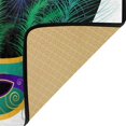 thumbnail image 6 of Coolnut Mardi Gras Kitchen Rug, 39"x20" Anti Fatigue Non-Slip Bath Rug, Entryways Runner Comfort Mat for Kitchen Washroom Bedroom, 6 of 7